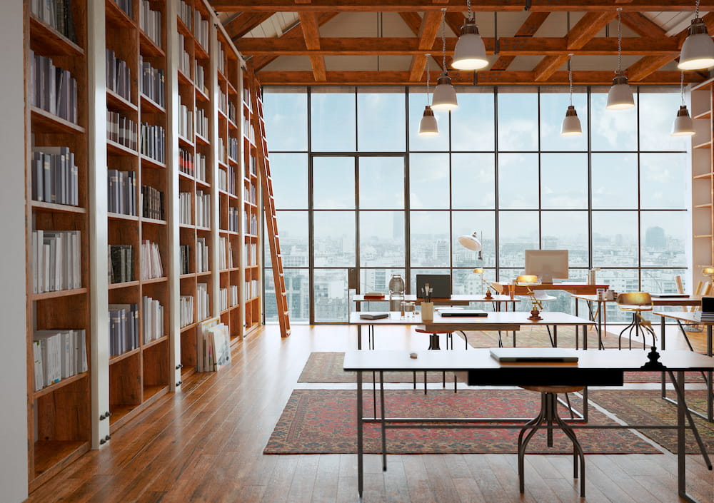 contract per biblioteche e sale studio selezioniamo gli arredi